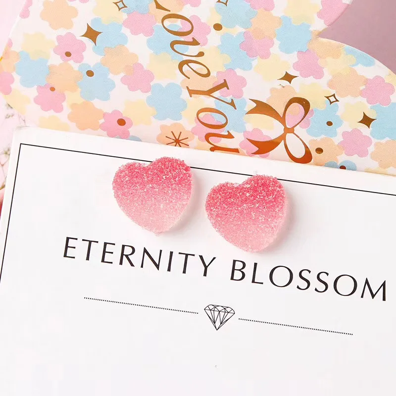 Trendy Earrings Minimalist Small Heart Love Korean Style Stud for women | Украшения и аксессуары