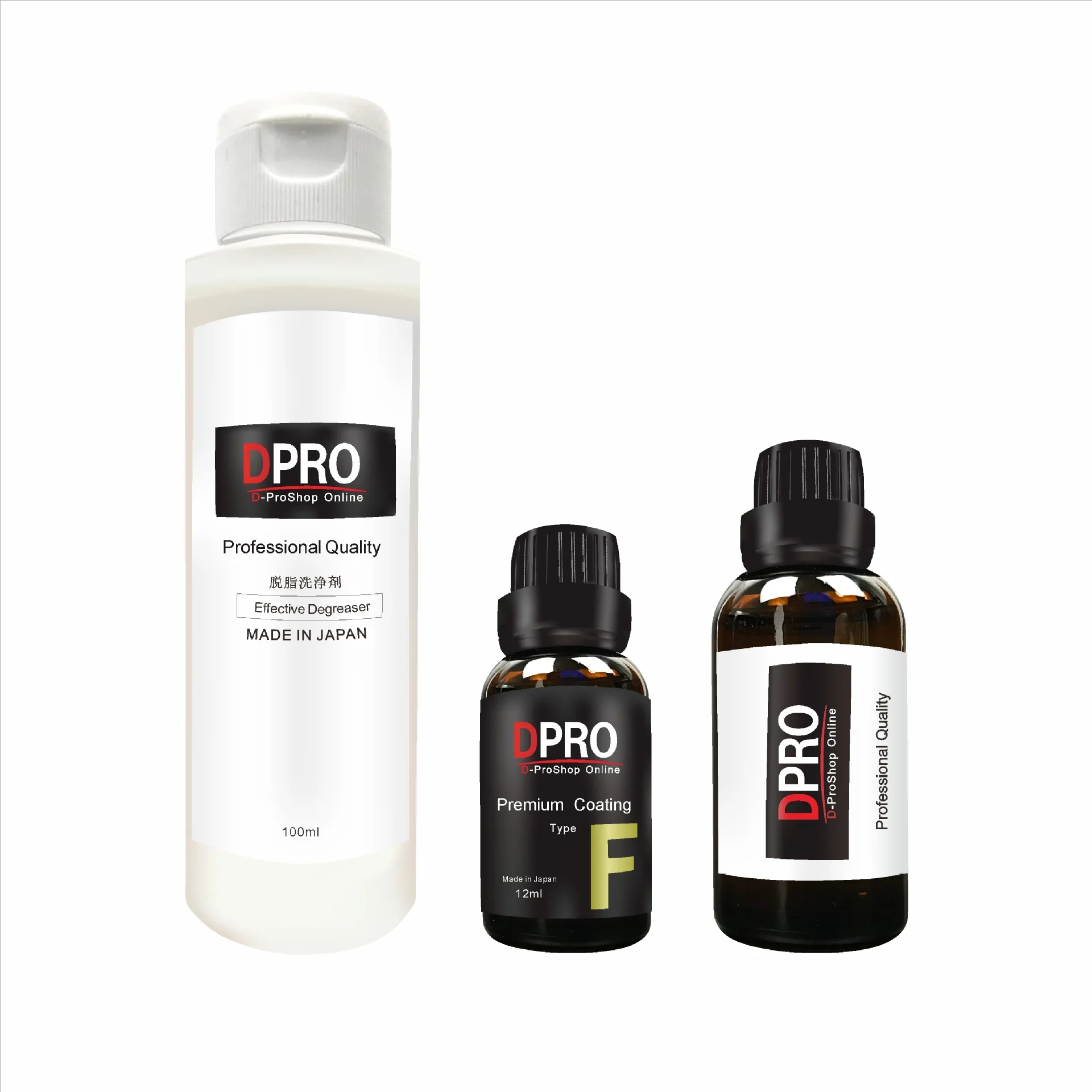 Dpro F set Ceramic Car Coating Super Hydrophobic High concentration Fluorine Liquid Glass Coating Car Care 142ml last 3 years