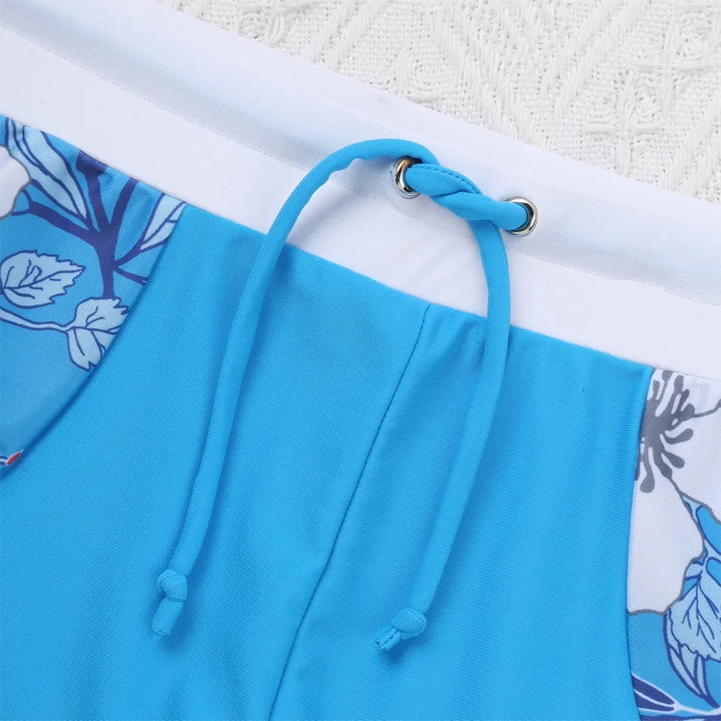 2 шт. бразильские купальные костюмы с круглым вырезом Рубашка короткими рукавами