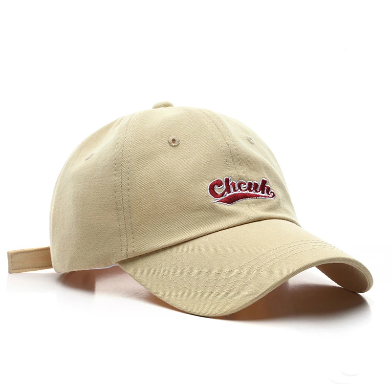 

Japanese Simple Ladies Embroidered Hat Letter Couple Wild Men and Women the Same Baseball Cap Sports Snapback Big Brimmed Hat