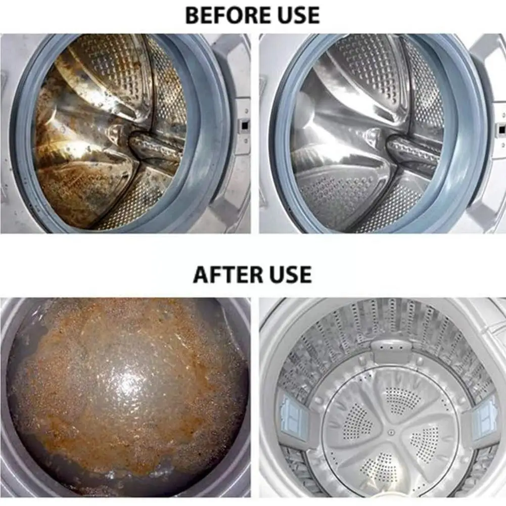 

New Hot Sell Washing Machine Mini Cleaner Tablets Washer Descaling Products Cleaning Effervescent Detergent Tablet Cleaning M4H4