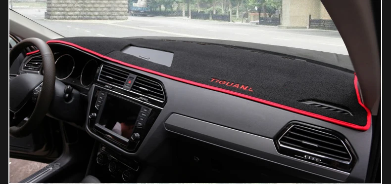 Для Volkswagen VW Tiguan 2009- приборной панели автомобиля крышка затенение коврик козырек от солнца коврик ковер аксессуары для интерьера