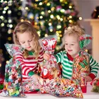 100 шт., самоклеящиеся пластиковые пакеты для печенья