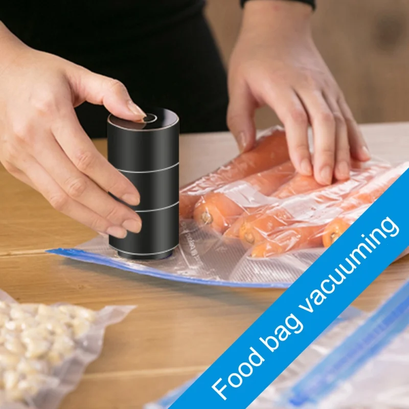 Домашняя вакуумная упаковочная машина вакуумный упаковщик Электрический винный
