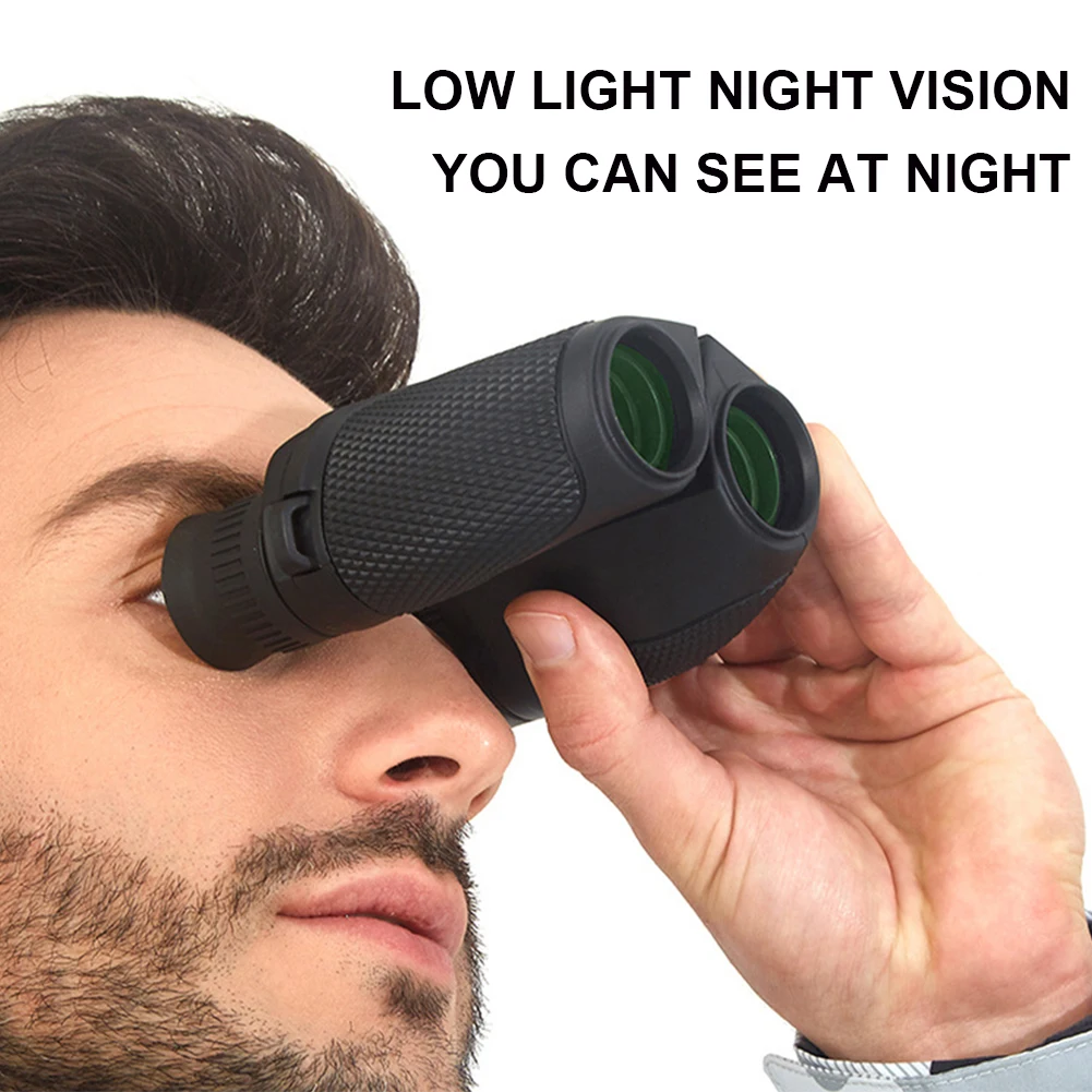 

12X25 Powerful Binoculars Professional HD Pocket Waterproof Observation Telescope Hunting Optical BAK4 Prism Binoculars Children