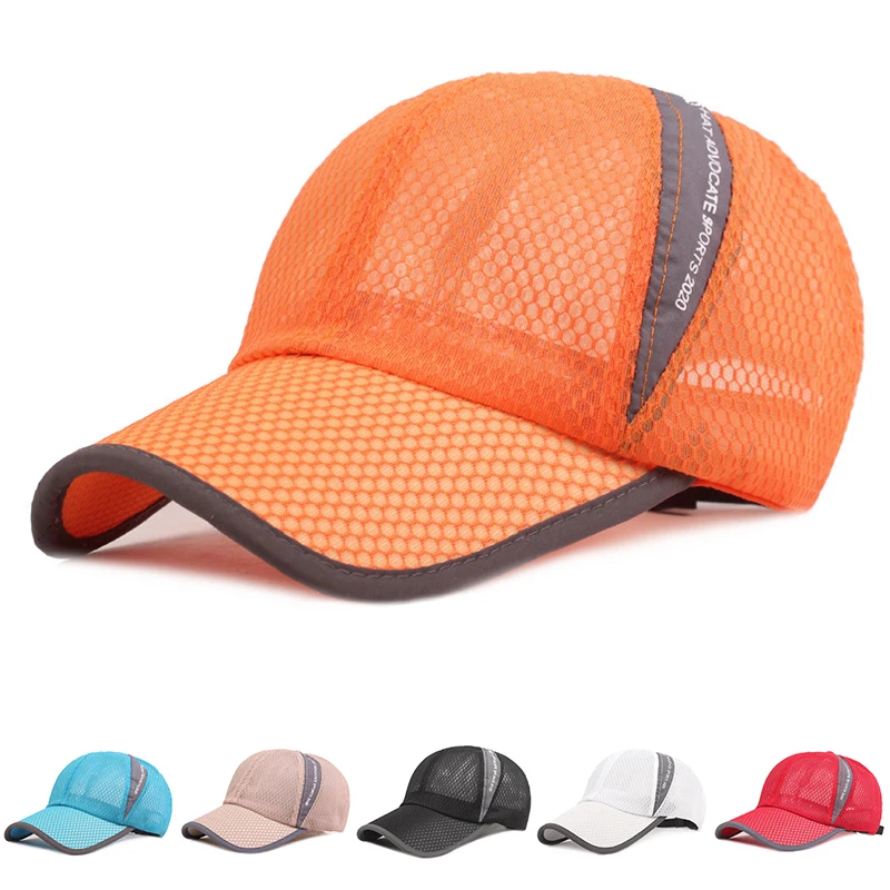 Спортивная Кепка для мужчин и женщин дышащая сетчатая спорта тенниса гольфа
