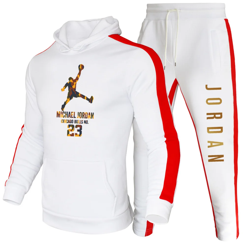 

Hoodie + Pants Men 2 Piece Pullover Hoodie Winter Sportswear Ropa Hombre Men's Casual Clothing S-3XL