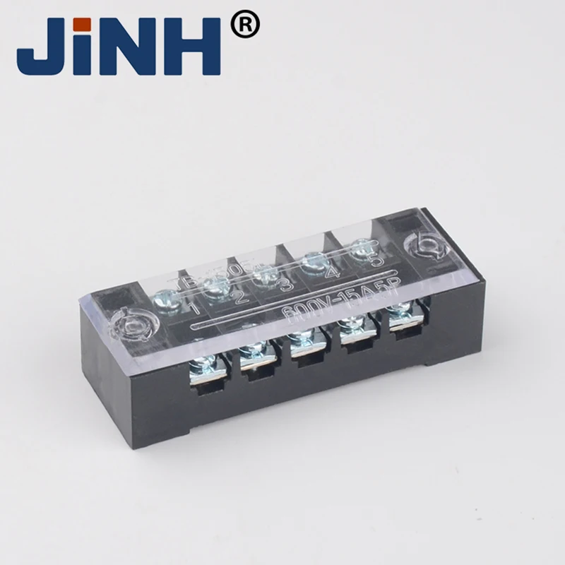 Фиксированные клеммные колодки серии TB 15A/600V от китайского производителя JINH