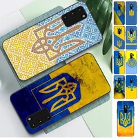 ukraine flag phone case for samsung s10 21 20 9 8 plus lite s20 ultra 7edge