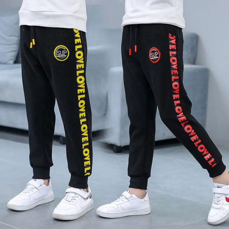 Розничная продажа штаны для мальчиков возрастом от 3 до 13 лет спортивные с