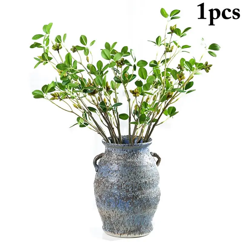 Искусственные ветки растений реалистичный Декор фруктов 2 головки настольные