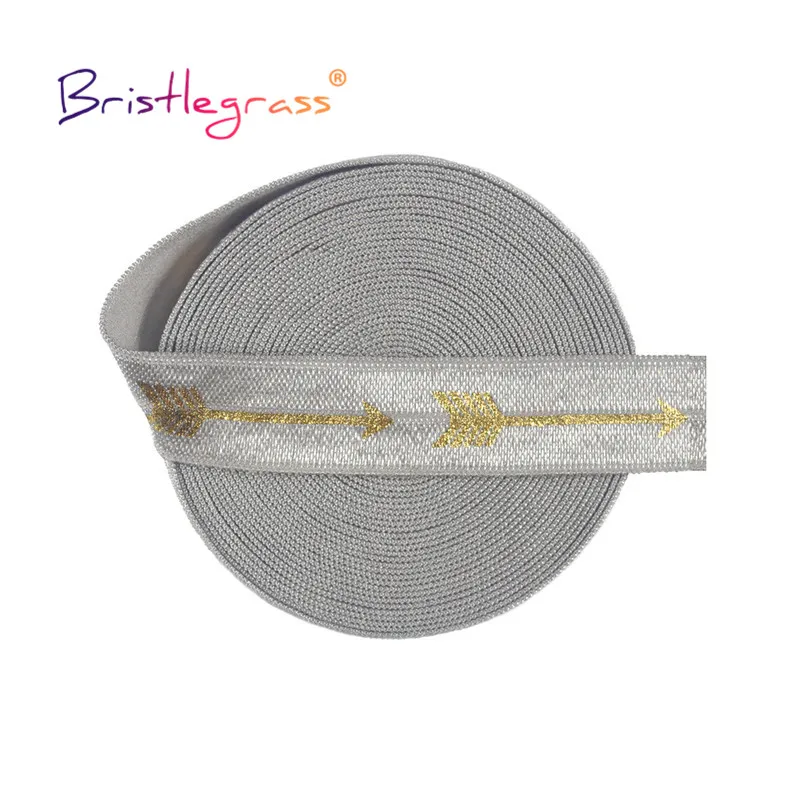 BRISTLEGRASS 2 5 10 ярдов 5/8 &quot15 мм Золото Стрелка Фольга печати отложной резинки враг