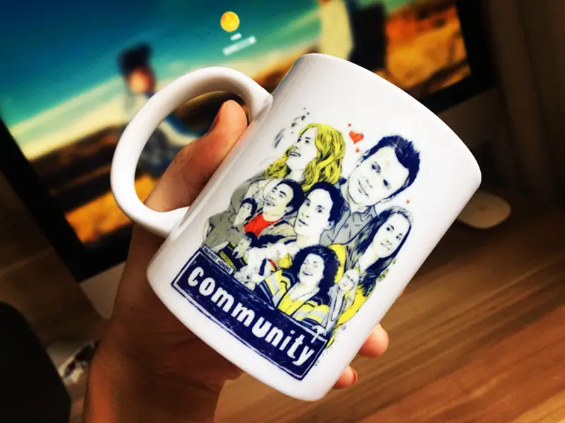 Коллекционная керамическая кружка для кофе чая молока|Реквизит костюмов| |