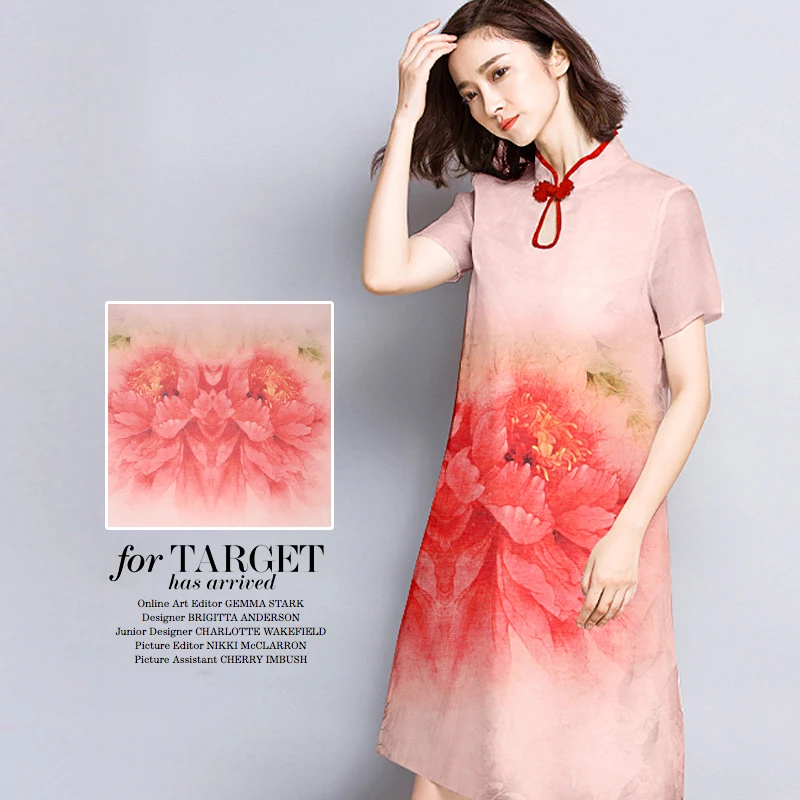 

136 см * 130 см простая ткань из чистого шелка Марля Tecido для платья B225