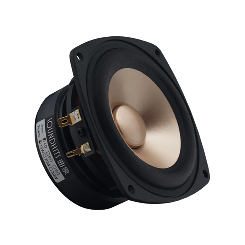 AIYIMA 1Pcs 4 Inch Full Range Speaker Home Theater Music Sound Loudspeaker 8 Ohm 15W DIY HIFI Power Amplifier Audio | Электроника