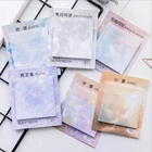 1 шт. Kawaii Planets креативный блокнот для заметок, блокнот, канцелярские товары, бумажные наклейки, офисные школьные принадлежности