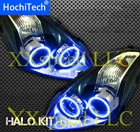 Для nissan Altima coupe 2010 2011 светодиодный периметр фары кольца halo многоцветный RGB ангельские глаза демона