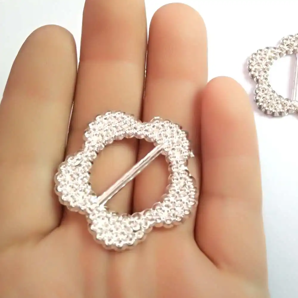 50 шт. серебристая металлическая лестница замок скользящие пряжки для рюкзака