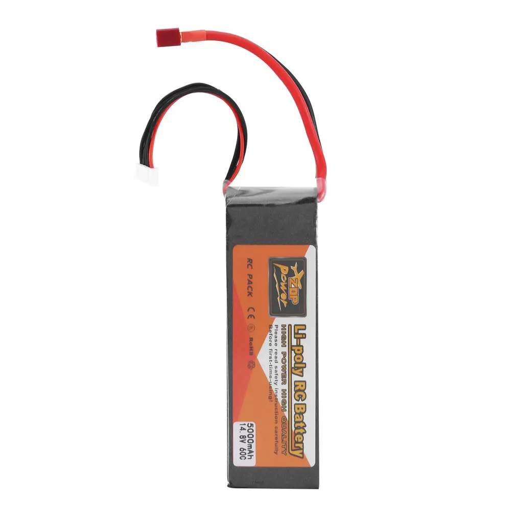 

ZOP Power 11.1V 60C 5000mAh T Plug Lithium Battery For RC Car Truck RC Boat Multi-Motor Hobby DIY Parts