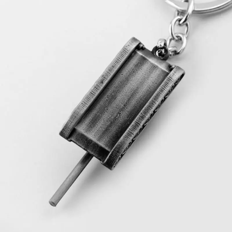 Цепочка для ключей 3D Металлическая емкость Модель подвеска брелок мужские