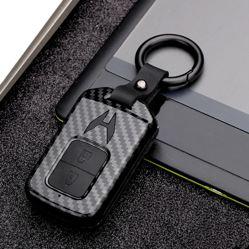 

Carbon Fiber Matte car remote key fob cover case holder protect for Honda 2016 2017 CRV Pilot Accord Civic Fit Freed car styling