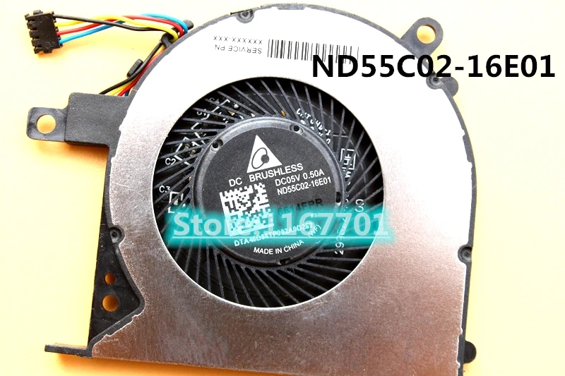 

New Original Laptop/Notebook CPU Cooling Fan For HP Spectre X2 12-C 12-C012DX ND55C02-16E01
