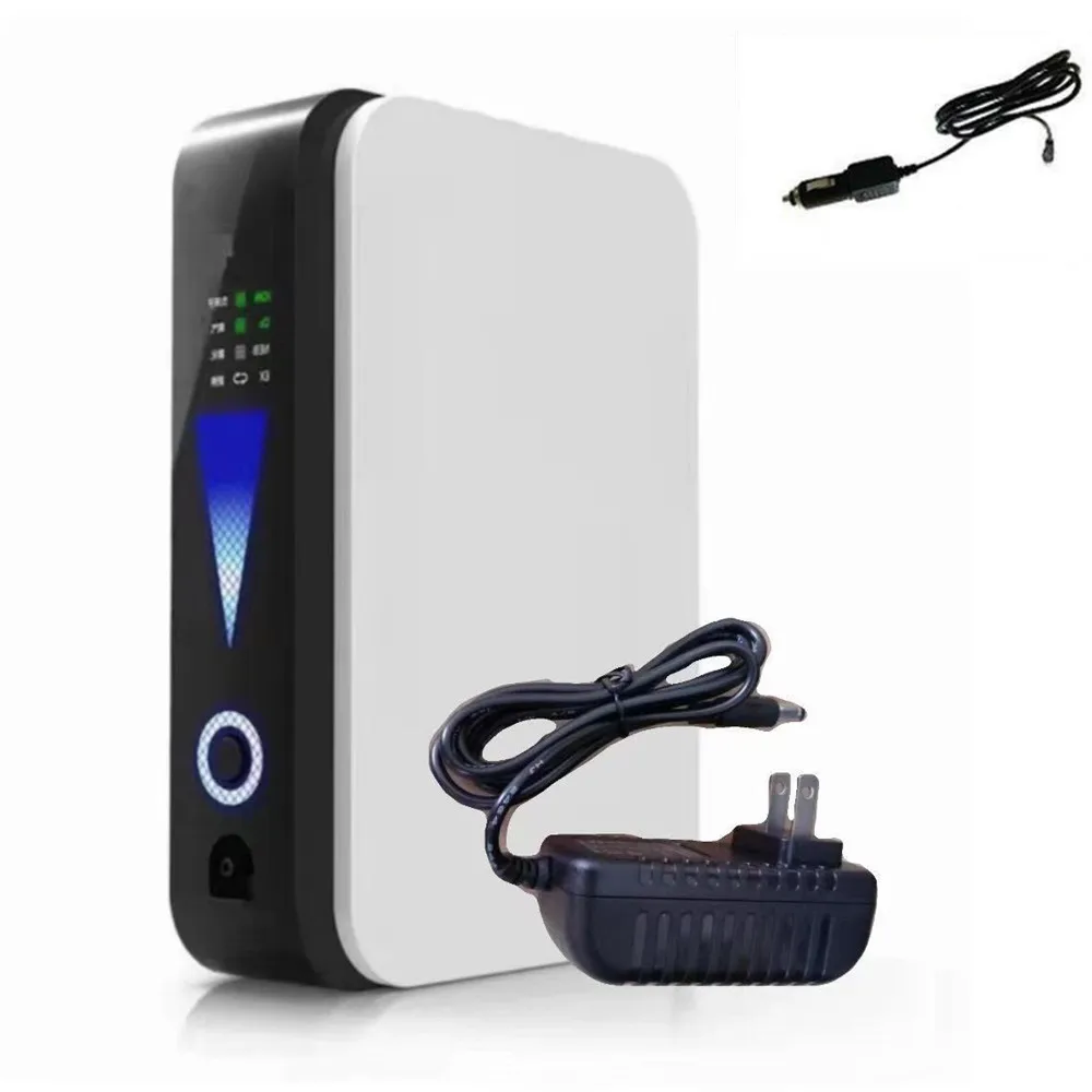 

2021 Portable Oxygen Generator Household Car-mounted Nebulizer Inhalation Machine 1L/MIN Negative Ion Air Purifier Sterilizer
