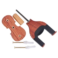 violin automatic lock hook new mahogany color viola hook