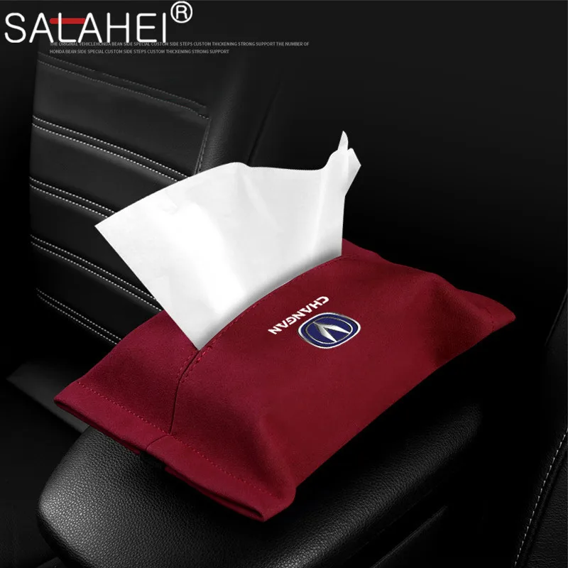 

Car Backseat Sun Visor Hanging Tissue Box Container Clip For Changan CS95 CS85 CS75 CS55 CS35 CS15 2018 2019 2020 EADO Styling