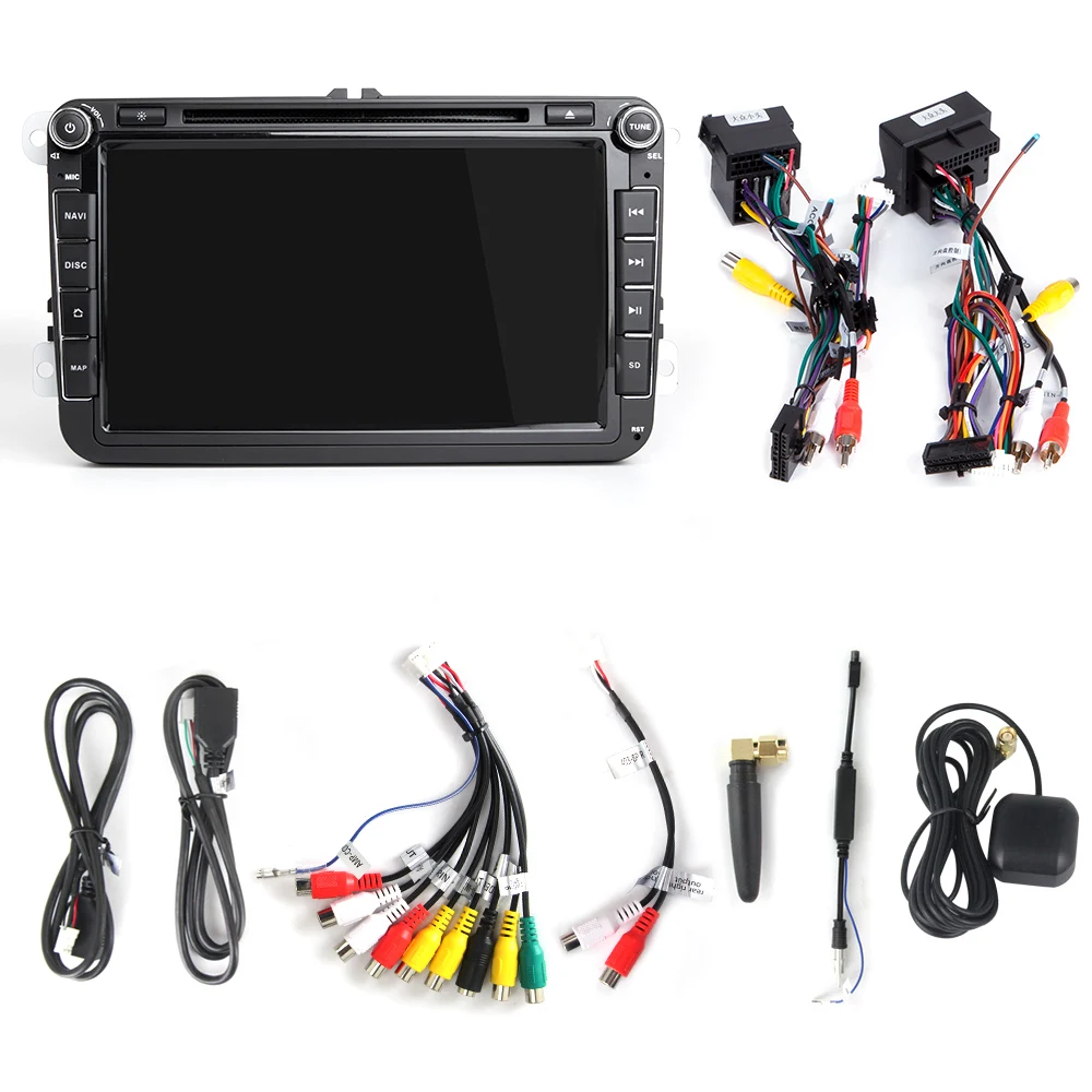 NaviFly Android 11 автомобильный мультимедийный плеер 2 Din DVD для