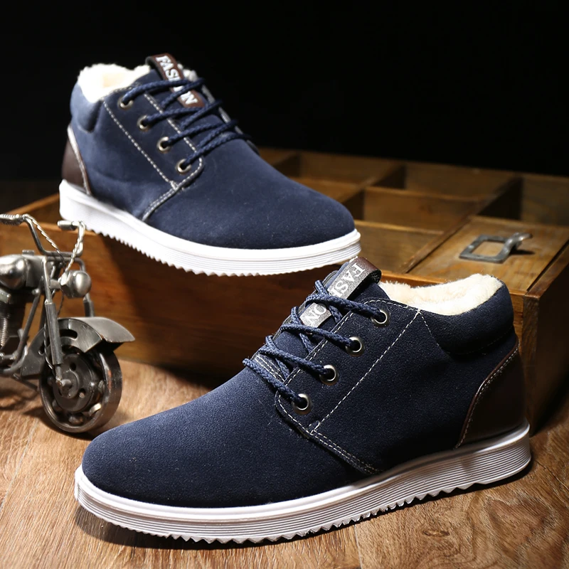 Мужская обувь 2021 Зимняя Теплая мужская повседневные мужские лоферы повседневная