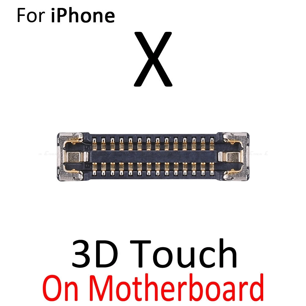 2 шт \ Лот LCD дигитайзер 3D сенсорный экран дисплей FPC Разъем для iPhone X XR XS Max на