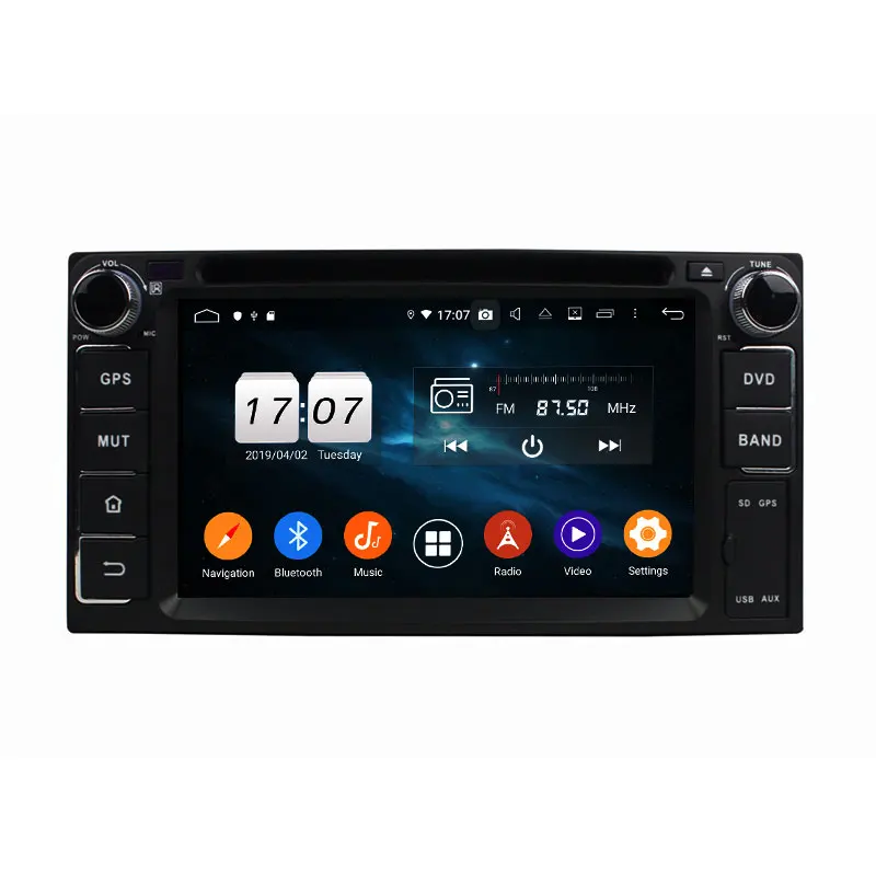 

6.2" Android 10.0 Car Multimedia Player For Toyota Rav4 Corolla Vios Hilux Land Cruiser 2006-2010 DVD Player 8 Core DSP 4+64G