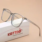 Очки для близорукости Tr90 женские, винтажные оптические квадратные пластиковые очки с защитой от синего света, в оправе, по рецепту