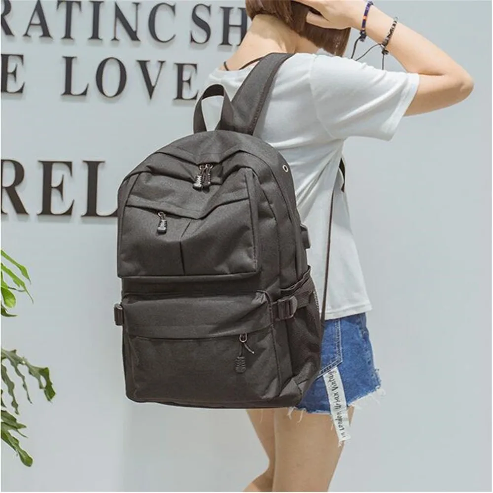 

Unisex Design Backpack Book Bags For School Backpack Casual Rucksack Daypack Oxford Canvas Laptop Fashion Man Backpacks Bolsas