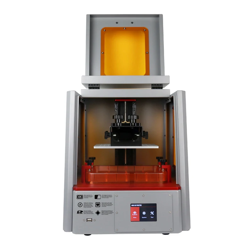 WANHAO New Arrival 60mm/H max printing speed metal frame remote control WANHAO CGR DLP 4K LCD 3d printer