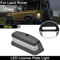 for land rover series 2 2a 3 all models for defender 90110130 all models white led license plate light number plate lamp
