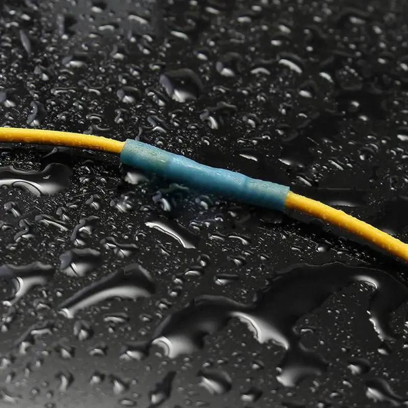 

Waterproof solder ring heat shrink terminal combination 100pcs terminal boxed solder shrink heat black ring + S2P7