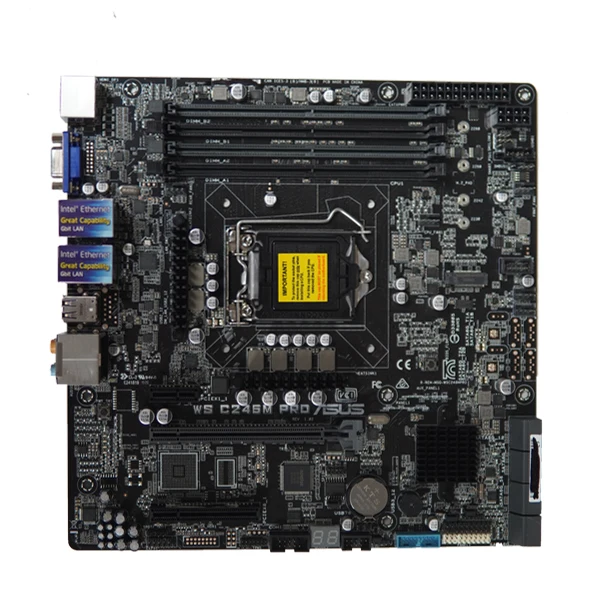 

Оптовая продажа с завода, настольный Mothermoard WS C246M PRO LGA 1151 i3 i5 i7 DDR4 64 ГБ