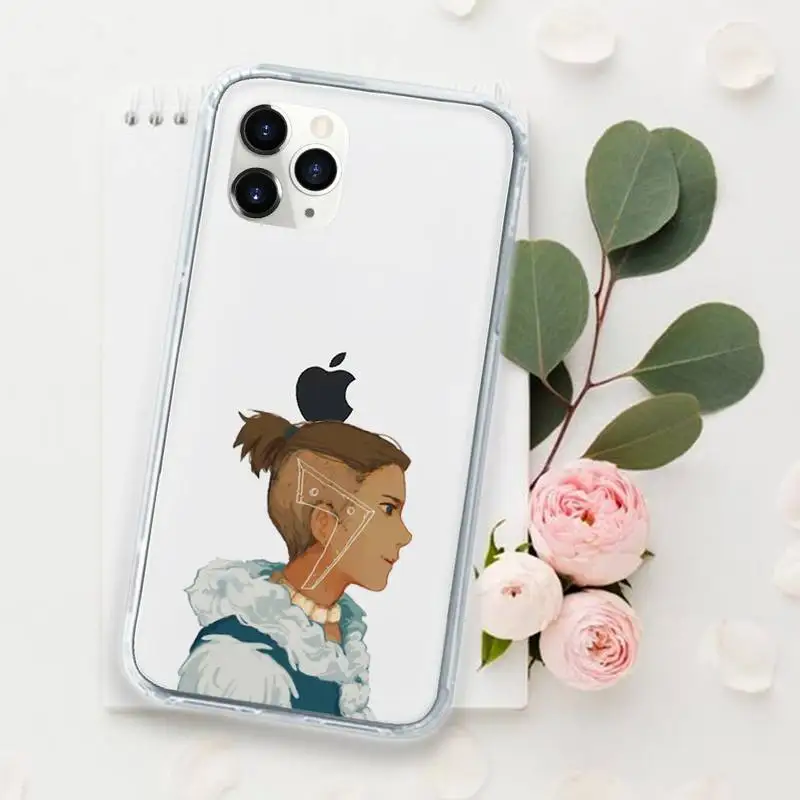 

Avatar the Last Airbender clear Phone Case Transparent for iPhone 11 12 mini pro XS MAX 8 7 6 6S Plus X 5S SE 2020 XR