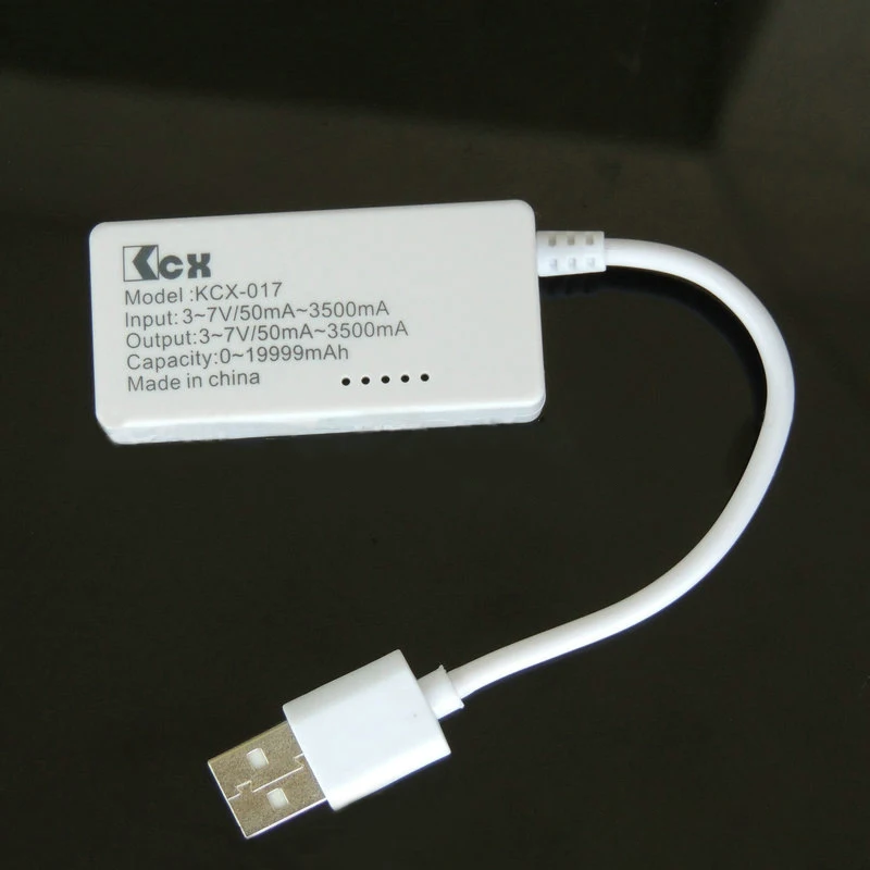 Профессиональный USB зарядное устройство Емкость батареи Напряжение Ток тестер