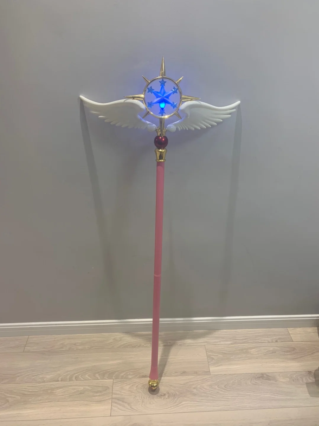 Карточка КИНОМОТО Сакура длиной 120 см прозрачная карточка для косплея Звездная