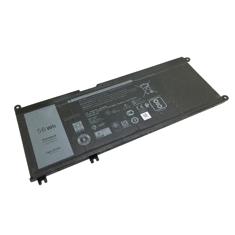 7XINbox 56Wh 15 2 в натуральная 33YDH ноутбук Батарея для Dell Inspiron 17 7778 7779 7773 7577 G3 3579 3779 P30E