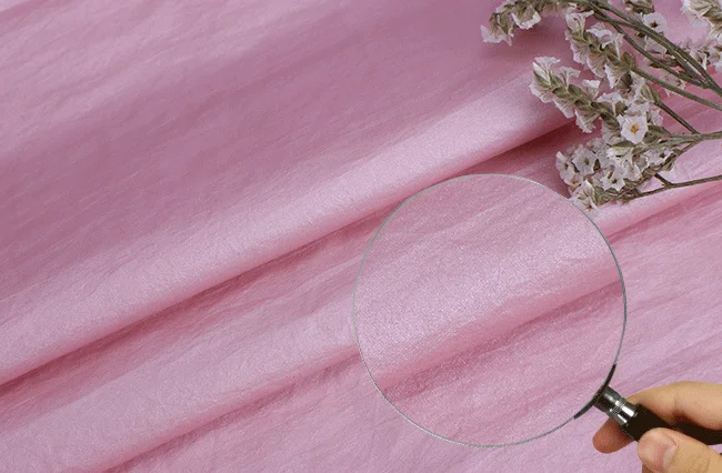 Матовая позолоченная нейлоновая тафта 20D водонепроницаемая для модной пуховой