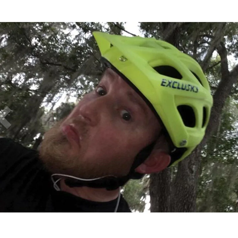 EXCLUSKY Mtb Mountain Bicycle Helmet Red Road Cycling Bike Outdoor Safety Sport Cap Men Women Casco Ciclismo Size 56~61cm E | Спорт и