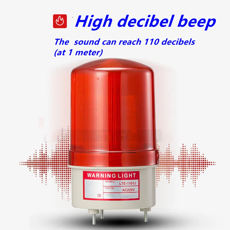 DC 12V 24V 48V LED-1101J красный