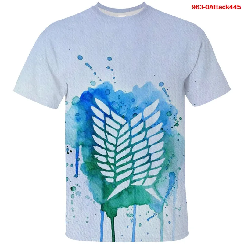 

Children Tees Attack on Titan Printed T Shirt Kids Great Short Sleeve Tops Boys Girls Japanese Anime T-Shirt Summer Tshirt