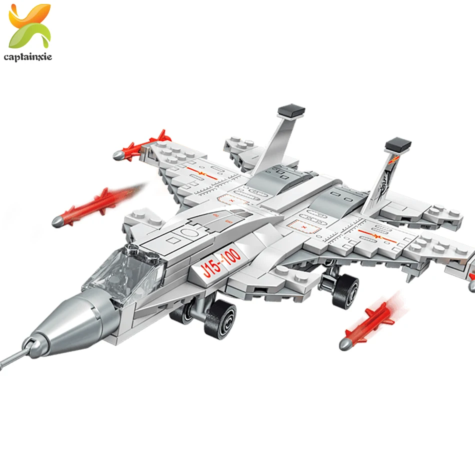 229 + шт военный самолет боец строительные блоки модель подходит для армии техника