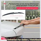 Универсальный Регулируемый спойлер на заднюю крышу 138 см, декорированные полоски из ТПУ для хэтчбека, автомобиля M4 из углеродного волокна