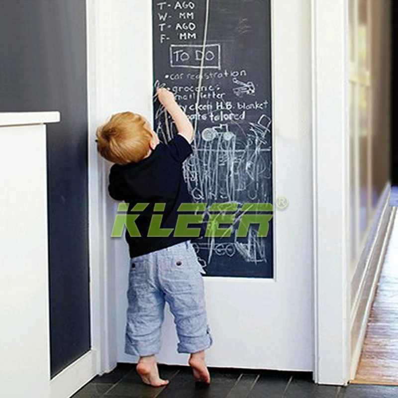 

45x200cm Chalk Board Blackboard Stickers Removable Vinyl Draw Decor Mural Decals Art Chalkboard Wall Sticker For Kids Rooms